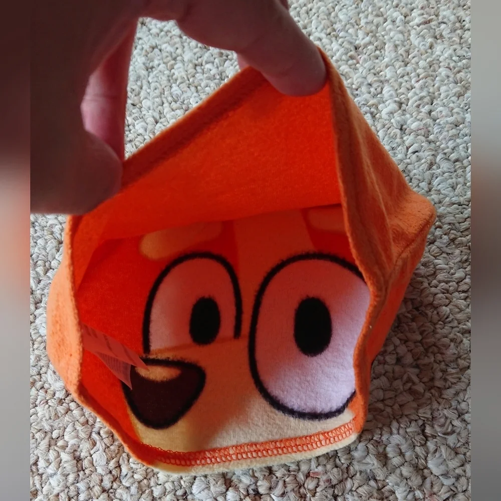 Bingo toddler cosplay beanie hat from cartoon Bluey size 2T
